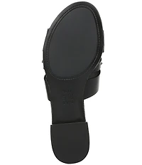 Naturalizer Niche Leather and Stud Slide Sandals