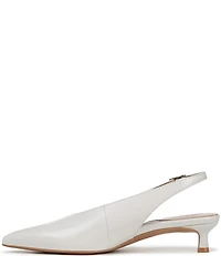 Naturalizer Nicolette Patent Leather Slingback Kitten Heel Pumps