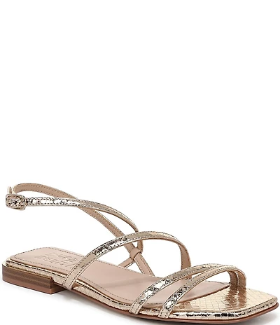 Naturalizer Nillie Leather Strappy Slingback Casual Sandals
