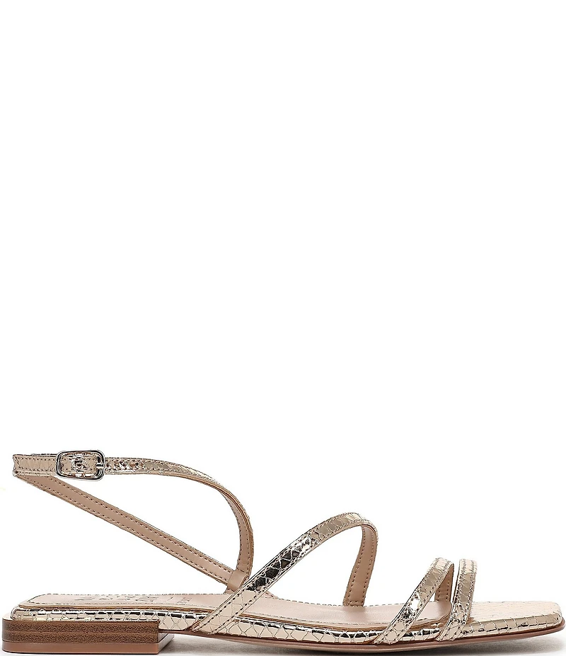Naturalizer Nillie Leather Strappy Slingback Casual Sandals