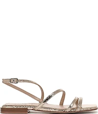Naturalizer Nillie Leather Strappy Slingback Casual Sandals