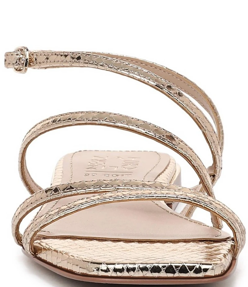 Naturalizer Nillie Leather Strappy Slingback Casual Sandals