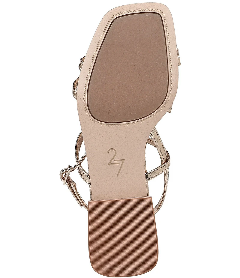 Naturalizer Nillie Leather Strappy Slingback Casual Sandals