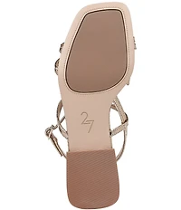 Naturalizer Nillie Leather Strappy Slingback Casual Sandals