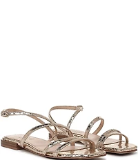 Naturalizer Nillie Leather Strappy Slingback Casual Sandals