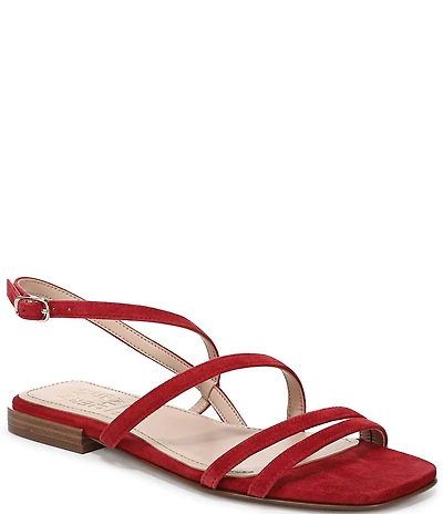 Naturalizer Nillie Suede Strappy Slingback Casual Sandals