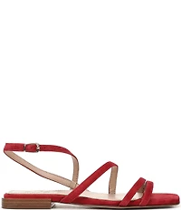 Naturalizer Nillie Suede Strappy Slingback Casual Sandals