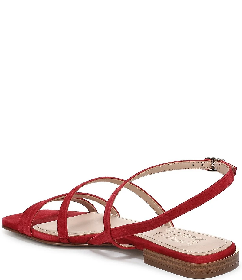 Naturalizer Nillie Suede Strappy Slingback Casual Sandals