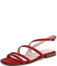 Naturalizer Nillie Suede Strappy Slingback Casual Sandals