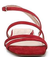 Naturalizer Nillie Suede Strappy Slingback Casual Sandals