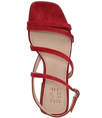 Naturalizer Nillie Suede Strappy Slingback Casual Sandals