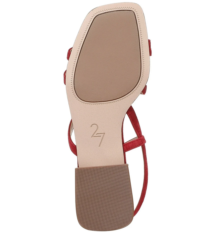 Naturalizer Nillie Suede Strappy Slingback Casual Sandals