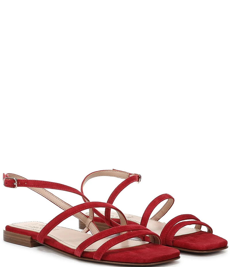 Naturalizer Nillie Suede Strappy Slingback Casual Sandals