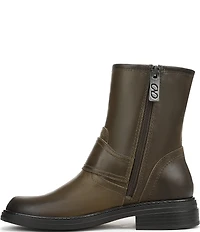 Naturalizer Optimus Leather D-Ring Hardware Ankle Booties