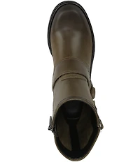 Naturalizer Optimus Leather D-Ring Hardware Ankle Booties