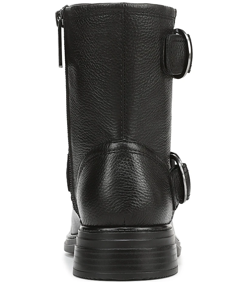 Naturalizer Optimus Leather D-Ring Hardware Ankle Booties