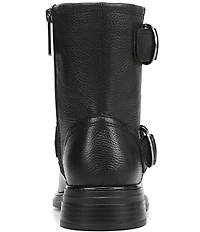 Naturalizer Optimus Leather D-Ring Hardware Ankle Booties