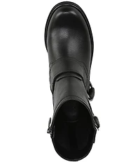 Naturalizer Optimus Leather D-Ring Hardware Ankle Booties