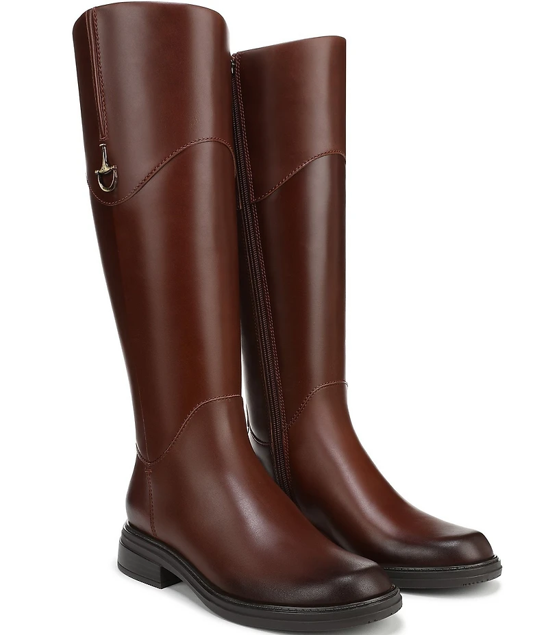 Naturalizer 27 EDIT Oslo Leather Bit Hardware Tall Boots