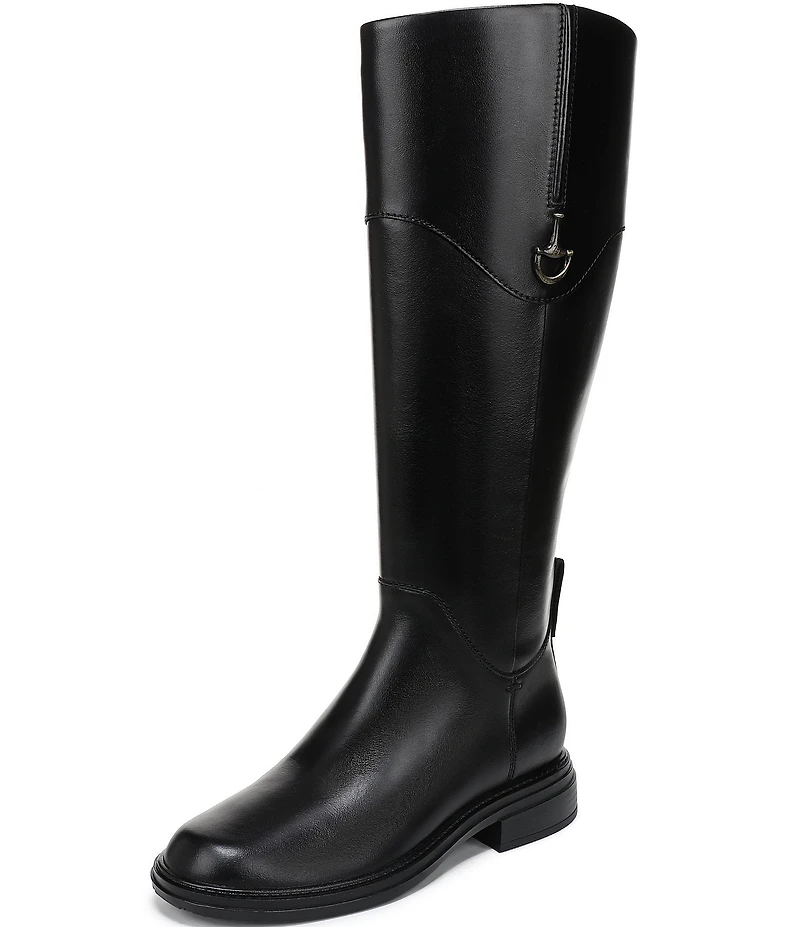 Naturalizer 27 EDIT Oslo Leather Bit Hardware Tall Boots