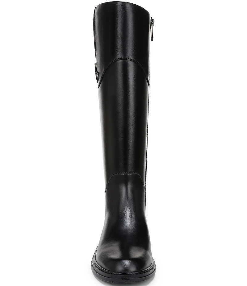 Naturalizer 27 EDIT Oslo Leather Bit Hardware Tall Boots