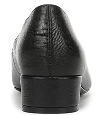 Naturalizer Rumi Embossed Leather Twist Bar Pointed Toe Pumps