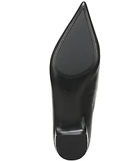 Naturalizer Rumi Embossed Leather Twist Bar Pointed Toe Pumps
