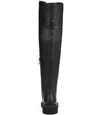 Naturalizer Scarlette Leather Over The Knee Boots