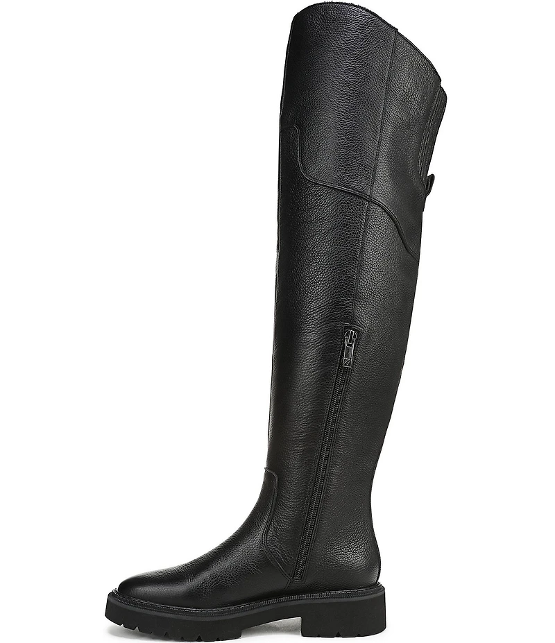 Naturalizer Scarlette Leather Over The Knee Boots