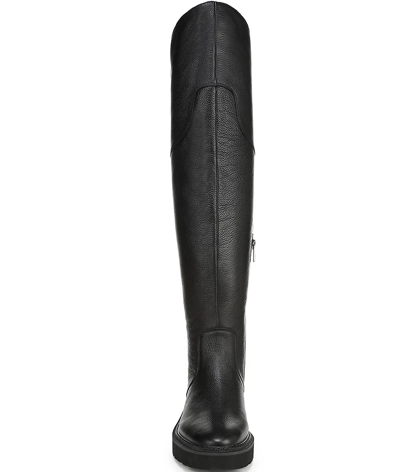 Naturalizer Scarlette Leather Over The Knee Boots