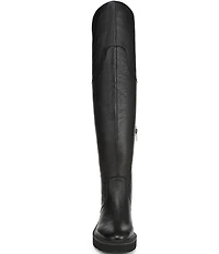Naturalizer Scarlette Leather Over The Knee Boots