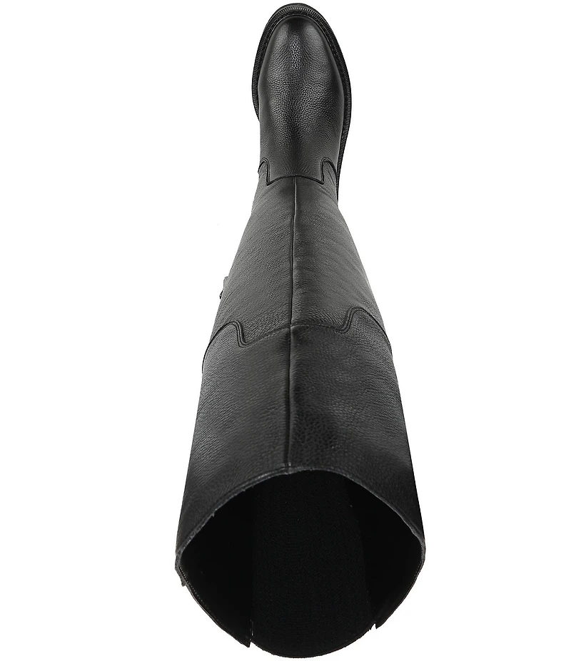 Naturalizer Scarlette Leather Over The Knee Boots