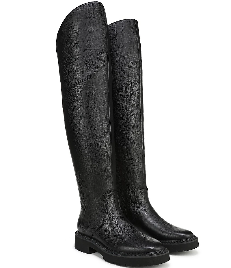 Naturalizer Scarlette Leather Over The Knee Boots