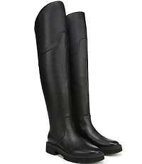 Naturalizer Scarlette Leather Over The Knee Boots