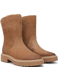 Naturalizer Sense Suede Faux Fur Lined Booties