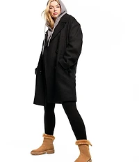 Naturalizer Sense Suede Faux Fur Lined Booties