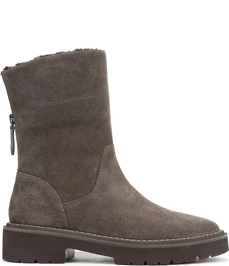 Naturalizer Sense Suede Faux Fur Lined Booties