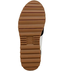 Naturalizer Shay Leather and Suede Lace Up Sneakers