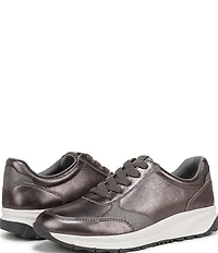 Naturalizer Shay Leather Lace Up Sneakers