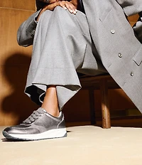 Naturalizer Shay Leather Lace Up Sneakers