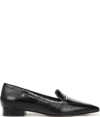 Naturalizer Sheila Leather Bar Hardware Loafers