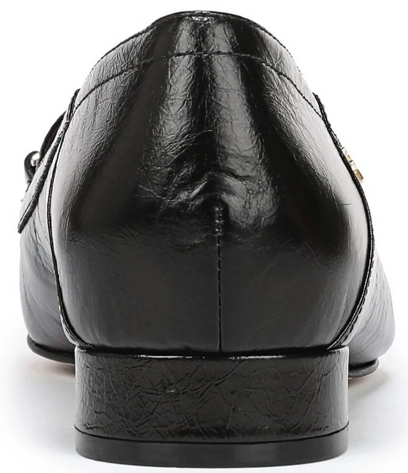 Naturalizer Sheila Leather Bar Hardware Loafers