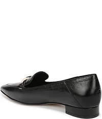Naturalizer Sheila Leather Bar Hardware Loafers