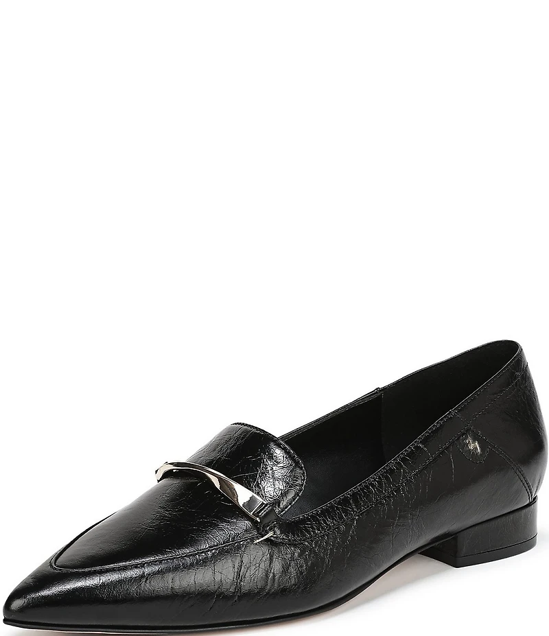 Naturalizer Sheila Leather Bar Hardware Loafers