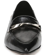 Naturalizer Sheila Leather Bar Hardware Loafers