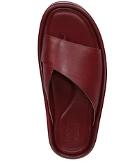 Naturalizer So-Fly Leather Banded Platform Slide Sandals