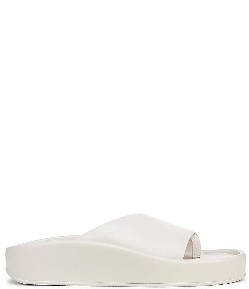 Naturalizer So-Fly Leather Banded Platform Slide Sandals