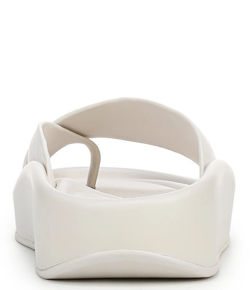 Naturalizer So-Fly Leather Banded Platform Slide Sandals