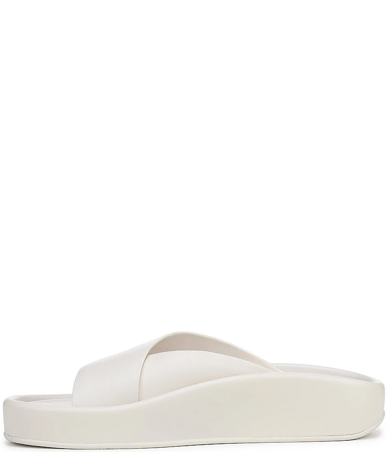 Naturalizer So-Fly Leather Banded Platform Slide Sandals