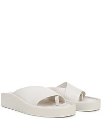 Naturalizer So-Fly Leather Banded Platform Slide Sandals